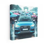 Audi RSQ3 in Rainy Weather - Power Meets Elegance