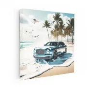 Bentley Mulsanne on Beach - Luxury Meets Elegance