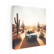 BMW E30 3 Series in Desert - Timeless Driving Legend