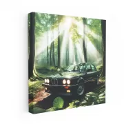 BMW E30 3 Series Amidst Nature - Classic Elegance Unleashed