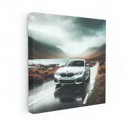 BMW 3 Series in Cloudy Skies - Sporty Elegance Captured