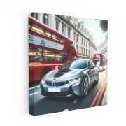 BMW i8 in London - Visionary Hybrid Sports Car