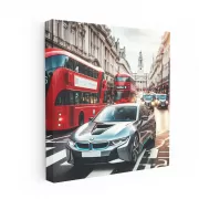BMW i8 in London - Futuristic Elegance on Wheels