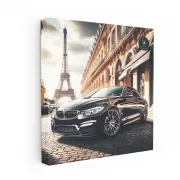 BMW M4 in Black, Paris - Blend of Power and Elegance