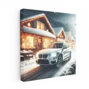 BMW X in Winter Wonderland - Power Meets Elegance