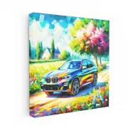 Impressionist BMW X3 - Striking Elegance in Motion