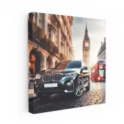 London Black BMW X3 - Sleek Urban Elegance