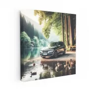 BMW X5 in River - Adventure Awaits with Power and Elegance