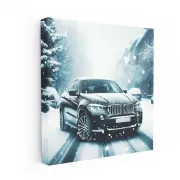 BMW X6 Winter Adventure - Power Meets Elegance in Snow