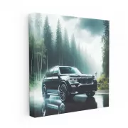 BMW X7 in Overcast Skies - Luxury Meets Power on Road