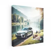BMW X7 Adventure by River: Luxurious and Powerful Ride
