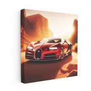 Bugatti Veyron in Canyon - Ultimate Speed and Luxury