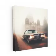 Cadillac CT6 on Foggy Day - Elegance in Motion