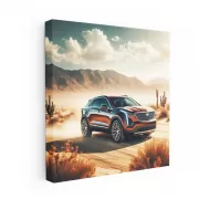 Cadillac XT4 in Desert - Rugged Elegance in Motion