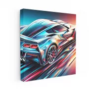 Chevrolet Corvette Z06 Abstract - Power and Precision