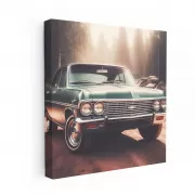 Vintage Chevrolet Malibu - Timeless Elegance in Motion