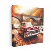 Vintage Chevrolet by Old Bridge - Classic Charm Snapshot