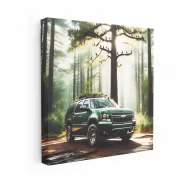 Chevrolet Suburban in Forest - Rugged Adventure Awaits
