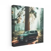 Chevrolet Suburban in Forest - Rugged and Powerful SUV