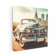 Vintage Chrysler in Sunny Weather - Classic Elegance