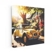 Vintage Citroen in Sunny Weather - Classic Charm on Wheels