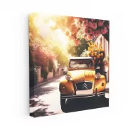 Vintage Citroen in Sunny Weather - Classic Elegance