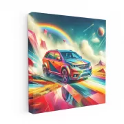 Dodge Journey Abstract - Bold and Adventurous