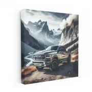 Dodge Ram Mountain Adventure - Rugged Power and Style