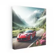 Ferrari 812 Superfast in Valley - Power and Elegance