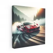 Ferrari F8 Tributo Drift - Precision and Power Performance