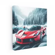 Ferrari LaFerrari Winter Wonderland: Power Meets Elegance