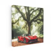 Ferrari Roma in Forest - Elegance Meets Performance