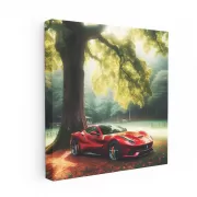 Ferrari Roma in Forest - Elegance Meets Performance