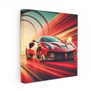 Ferrari SF90 Stradale Abstract - Fusion of Power and Elegance