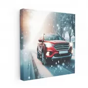 Ford Escape in Snowfall - Versatile 2 SUV for All Terrains