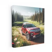 Ford Explorer SUV in National Park - Adventure Ready