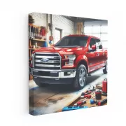 Ford F-150 Paint Finish - Rugged Elegance on Road