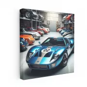 Ford GT40 Parking - Iconic Speed Machine in Action