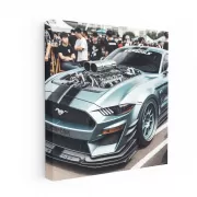 Ford Mustang GT Hood - Power and Performance Icon