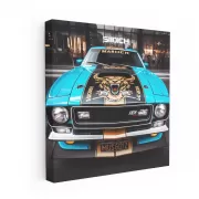 Ford Mustang Mach 1 Hood - Iconic Muscle Car Elegance