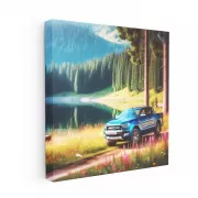 Ford Ranger Adventure at Lake - Rugged and Reliable