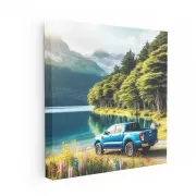 Ford Ranger by Lake - Rugged and Reliable Truck