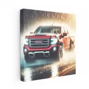 GMC Canyon in Rainy Weather - Built for Tough Terrain
