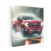 GMC Canyon in Wet Weather - Rugged and Reliable
