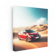 Honda Civic in Desert - Reliable and Stylish Ride