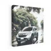 Honda CR-V in Cloudy Skies - Reliable and Versatile
