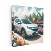 Honda CR-V in Parking: Reliable Comfort and Versatility
