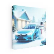 Honda Insight in Winter - Efficient and Eco-Friendly Drive