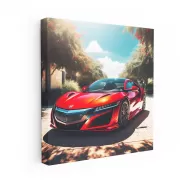 Honda NSX in Bright Weather - Blend of Speed and Style