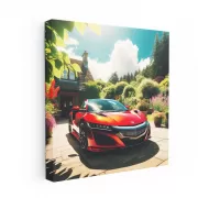 Honda NSX in Bright Weather - Fusion of Speed and Style